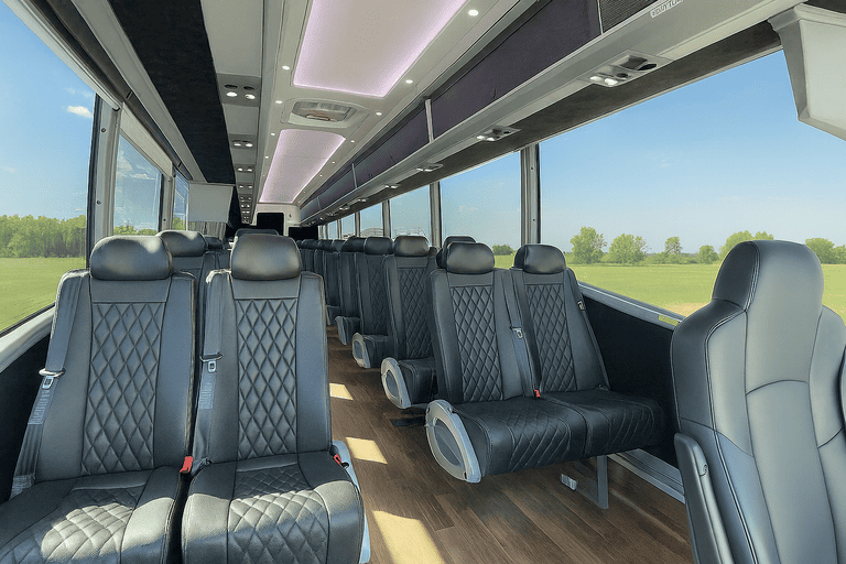 coach bus in Suffolk