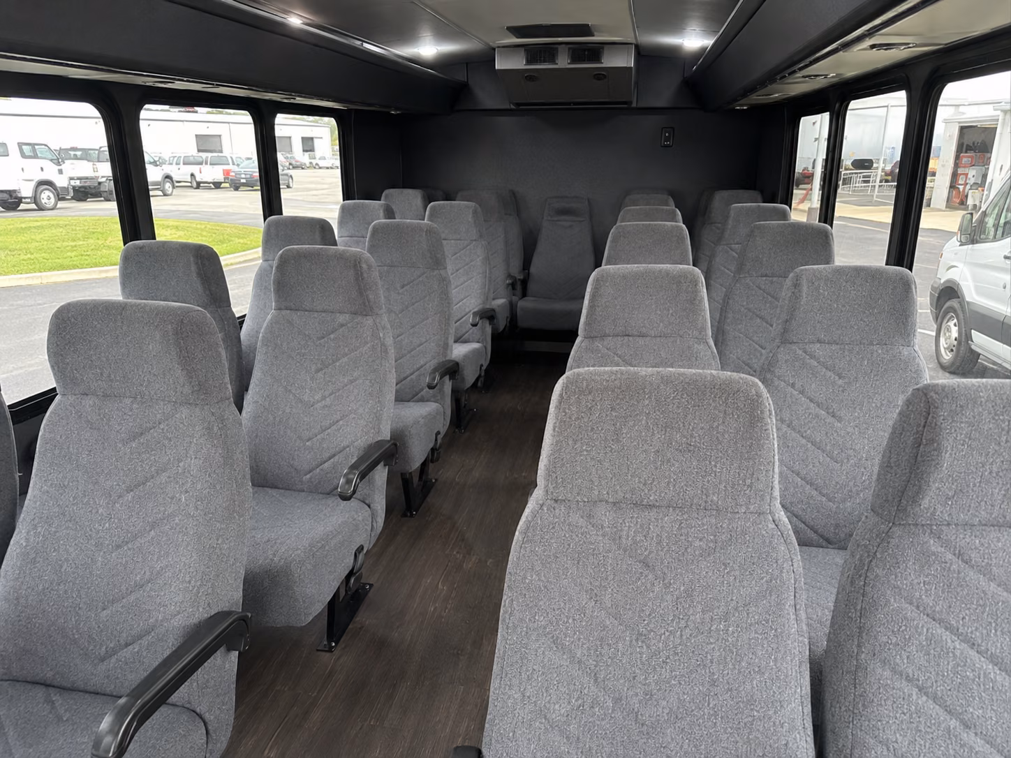 suffolk 20 passenger minibus inside