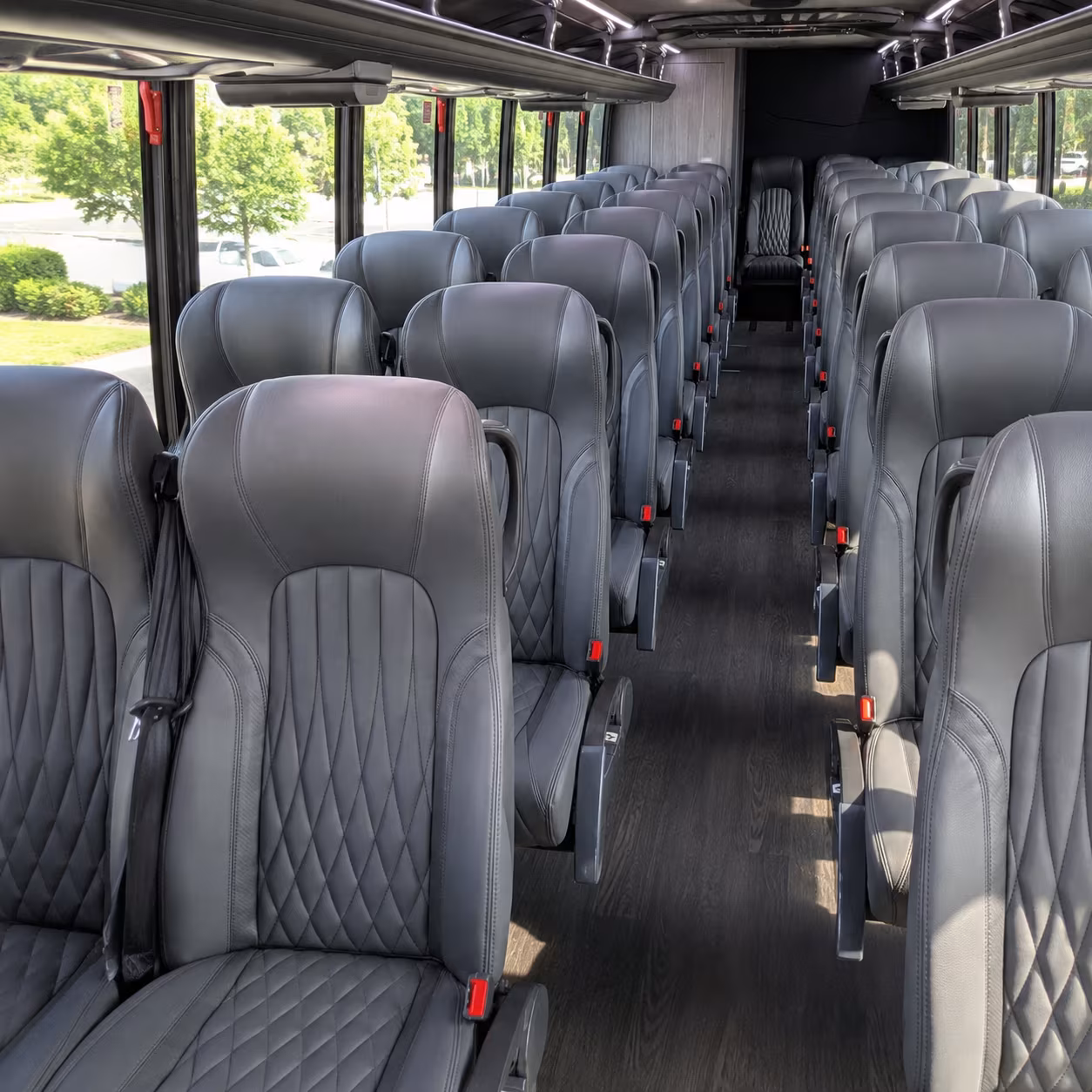suffolk 25 passenger minibus interior