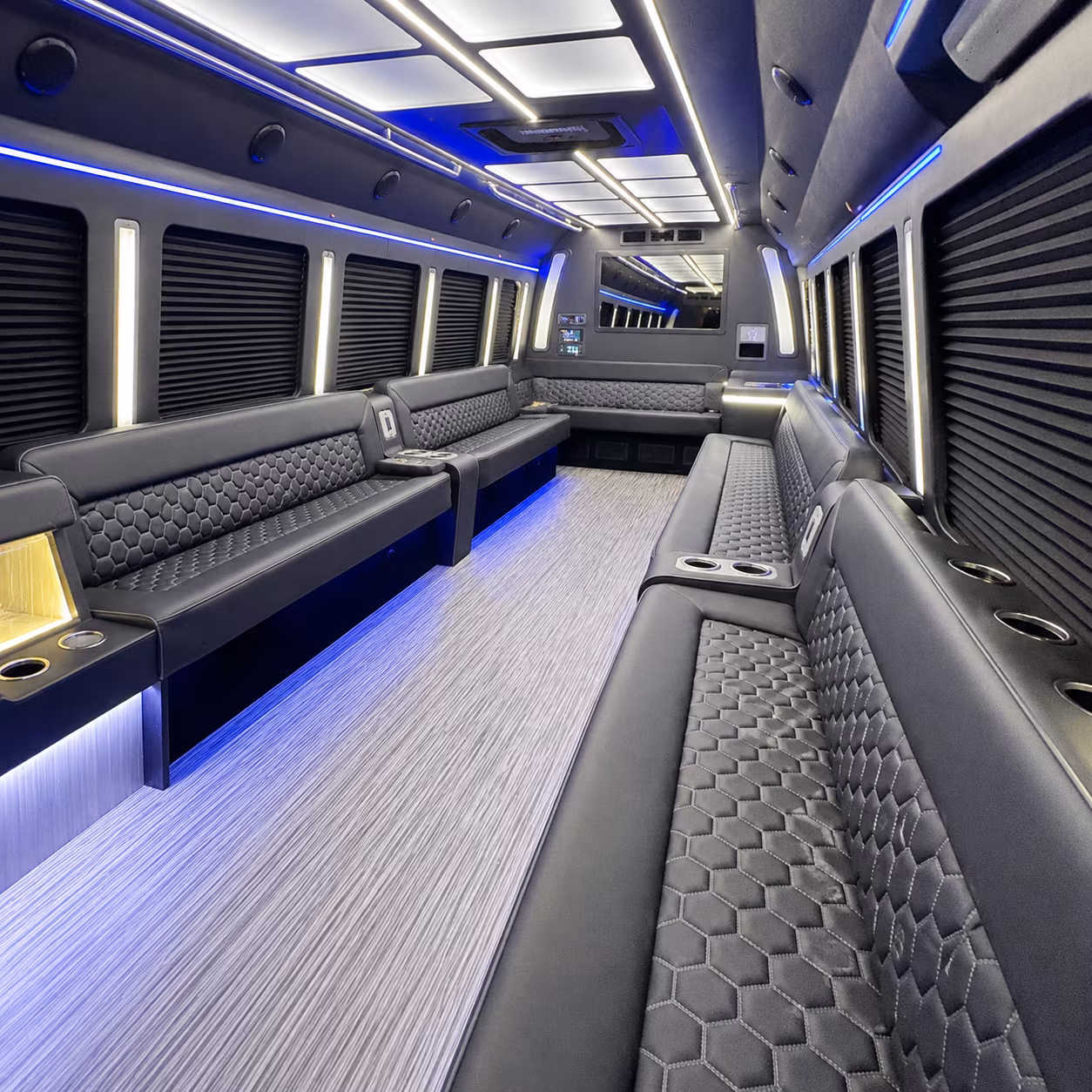 suffolk party bus interior