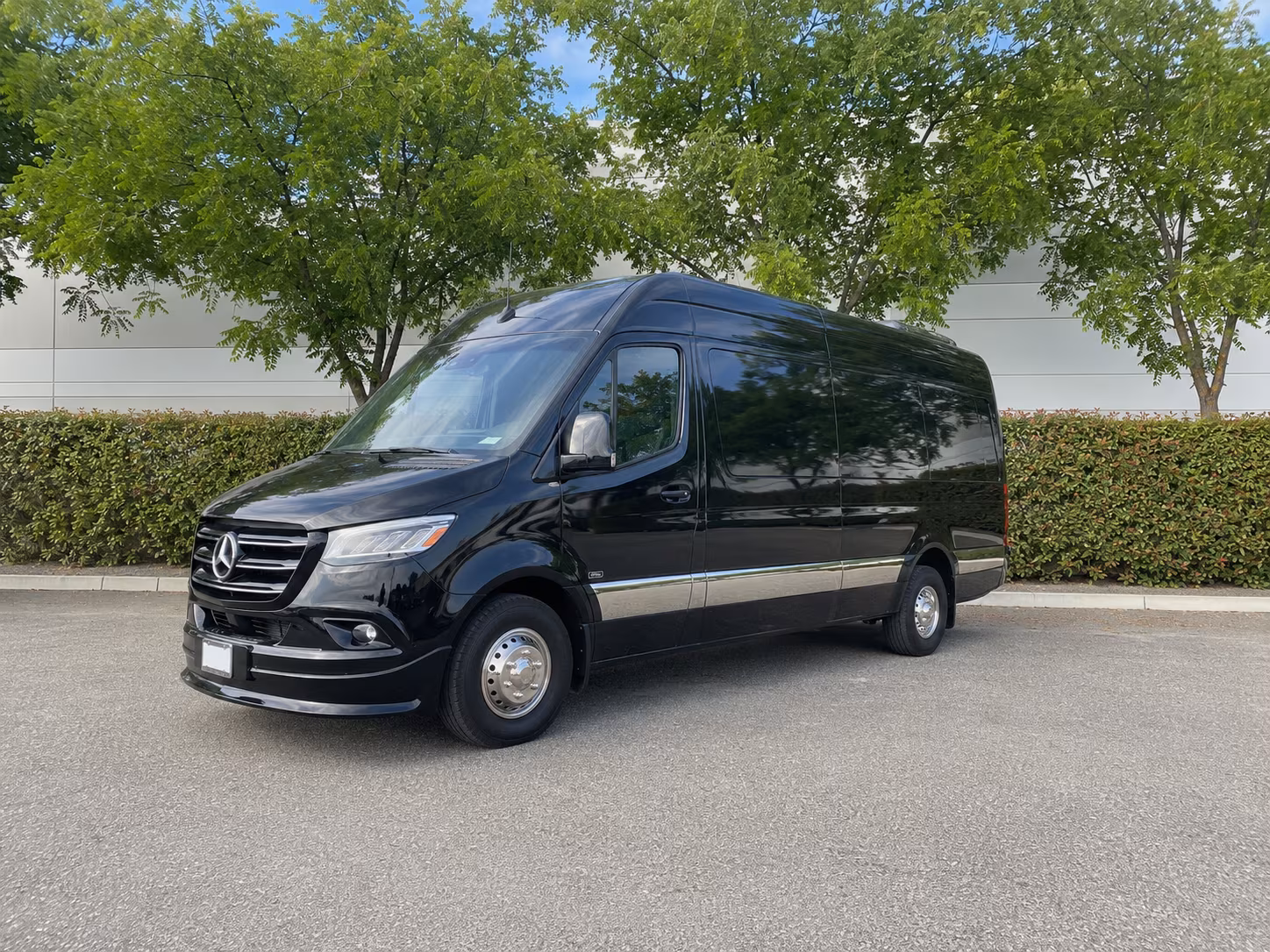 suffolk sprinter van with driver
