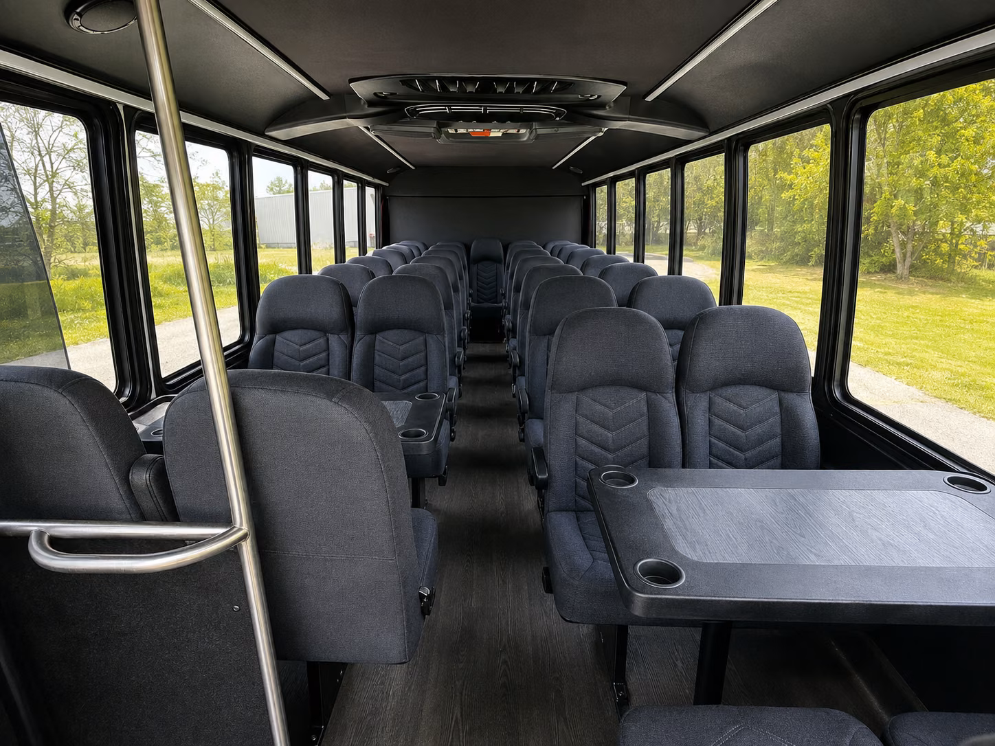 suffolk wedding transportation onboard seating